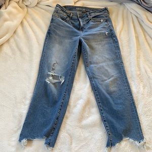 American eagle mom jeans